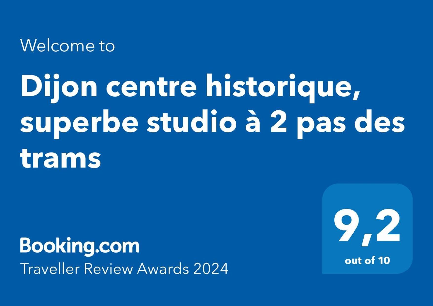Dijon Centre Historique, Superbe Studio A 2 Pas Des Trams Exterior foto